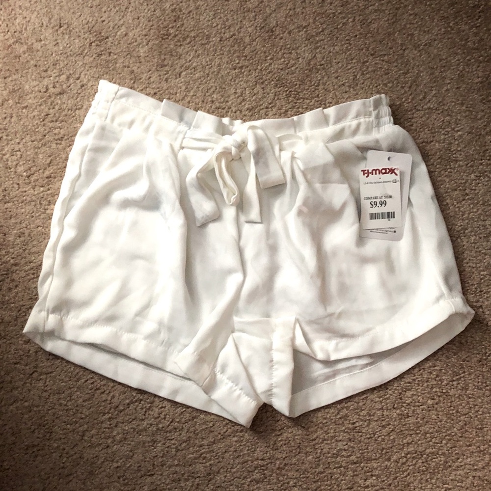 white shorts